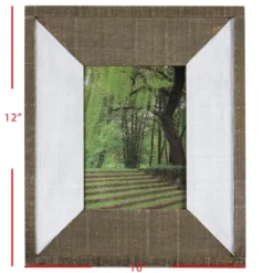 5x7 Inches White Wood & Glass Photo Frame - Foreside Home & Garden -Safavieh Outlet Store GUEST e0730307 662e 4d6b b7e0 4cec7a20a288