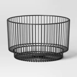 18" X 11" Metal Wire Basket - Threshold™ -Safavieh Outlet Store GUEST e0a34029 f8e2 46c2 86ff a97edcbd1550