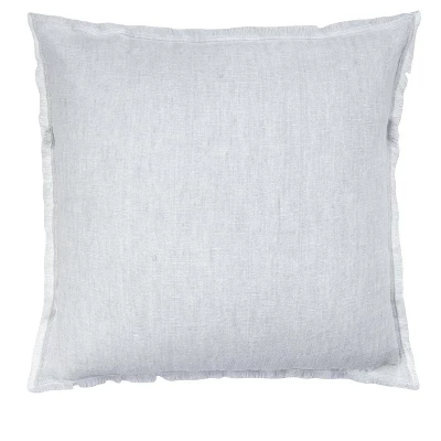 Light Grey Crossdye Down Alternative So Soft Linen Pillow 8 Light Grey Crossdye Down Alternative So Soft Linen Pillow - Image 8