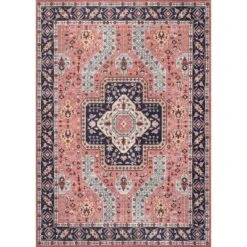 NuLOOM Amber Machine Washable Floral Aztec Area Rug -Safavieh Outlet Store GUEST e194e160 eef2 4e73 9286 8b1c8db13a97