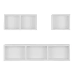 3pc Bauhaus Floating Geometric Cubby Wall Shelf Set - Danya B. 35 3pc Bauhaus Floating Geometric Cubby Wall Shelf Set - Danya B. -Safavieh Outlet Store GUEST e1ba9155 8a83 4281 bfc3 5049b840f487