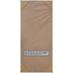 32" X 68" Non-Beveled Mezzanine Espresso Wood Full Length Floor Leaner Mirror - Amanti Art -Safavieh Outlet Store GUEST e24b4c17 0c31 4932 bb53 7e33a04a84af 1