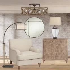 Possini Euro Design Moorcroft Modern Farmhouse Ceiling Light Semi Flush Mount Fixture 14 1/2" Wide Dark Wood Bronze 6-Light Hexagon Frame For Bedroom 15 Possini Euro Design Moorcroft Modern Farmhouse Ceiling Light Semi Flush Mount Fixture 14 1/2" Wide Dark Wood Bronze 6-Light Hexagon Frame For Bedroom -Safavieh Outlet Store GUEST e365a827 dd64 4f45 abf0 cc9e7e1dfb53