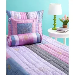 Bacati - Botanical Throw Pillow