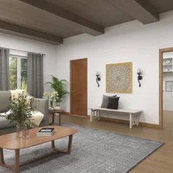 Wood Floral Handmade Intricately Carved Wall Decor With Mandala Design Light Brown - Olivia & May -Safavieh Outlet Store GUEST e462ebb4 5009 4414 99e1 bfc2c657c32f