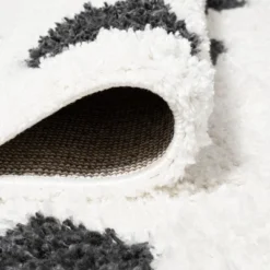 Pere Modern Charcoal Dot Shag Area Rug - JONATHAN Y -Safavieh Outlet Store GUEST e56e0242 e64d 4a67 b1dd bba647c2ba7c