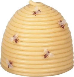 Candle By The Hour 120-Hour Beehive Candle, Eco-friendly Natural Beeswax With Cotton Wick -Safavieh Outlet Store GUEST e587fe34 13b6 4e40 9ec8 adba16118678