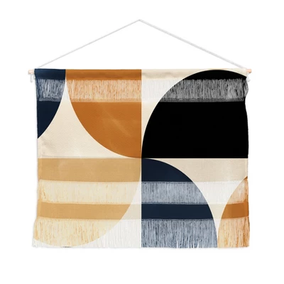 Colour Poems Bold Minimalism XII Fiber Wall Hanging - Society6 3 Colour Poems Bold Minimalism XII Fiber Wall Hanging - Society6 - Image 3