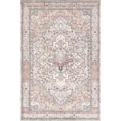 NuLOOM Lorrie Medallion Machine Washable Area Rug 21 NuLOOM Lorrie Medallion Machine Washable Area Rug -Safavieh Outlet Store GUEST e9ac5430 6d30 489d a9a4 536b120036a0