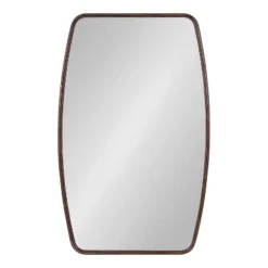 20" X 32" Caskill Irregular Wall Mirror Bronze - Kate & Laurel All Things Decor