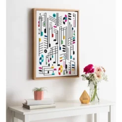 18" X 24" Sylvie Music Notes Framed Canvas Wall Art By Rachel Lee Natural - Kate And Laurel 10 18" X 24" Sylvie Music Notes Framed Canvas Wall Art By Rachel Lee Natural - Kate And Laurel -Safavieh Outlet Store GUEST ea5c1c50 ff8e 4be8 8834 3d65fda31a20