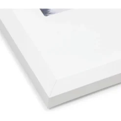 Wood Sonogram Picture Photo Frame For 3 Ultrasound Keepsake 2.5"x3.75" Photo Tabletop / Wall, White 17"x7.5"x0.5" -Safavieh Outlet Store GUEST ea7eb816 a3bf 460e 8e15 3e08e3d2c573