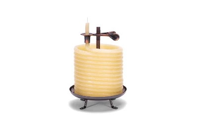 Candle By The Hour 60-Hour Candle, Eco-friendly Natural Beeswax With Cotton Wick 1 Candle By The Hour 60-Hour Candle, Eco-friendly Natural Beeswax With Cotton Wick