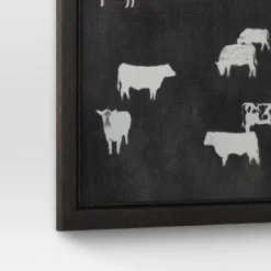 (Set Of 2) 12" X 12" Cow Collection II Framed Wall Canvases - Threshold™ -Safavieh Outlet Store GUEST ed6cea91 4424 4805 8aee 4c4271b75676