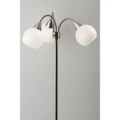 65.5" Phillip 3-Arm Floor Lamp Steel - Adesso 9 65.5" Phillip 3-Arm Floor Lamp Steel - Adesso -Safavieh Outlet Store GUEST ef3af527 dca4 4893 8670 b847b693de29