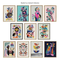 18" X 24" Sylvie Cockatoo Framed Canvas Wall Art By Rachel Lee Natural - Kate And Laurel -Safavieh Outlet Store GUEST ef6ae936 ba69 4a0c 8cef cf36cb9f2fab