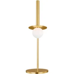 Kelly Wearstler Nodes Burnished Brass LED Desk Lamp -Safavieh Outlet Store GUEST efc652df 6974 4e83 9fef c438266e462f