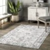 NuLOOM Ren Vintage Floral Machine Washable Area Rug