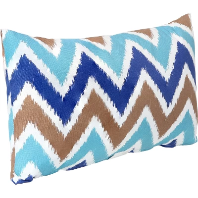Sunnydaze Decor Sunnydaze Indoor/Outdoor Weather-Resistant Polyester Lumbar Decorative Pillow With Zipper Closure - 2pk 4 Sunnydaze Decor Sunnydaze Indoor/Outdoor Weather-Resistant Polyester Lumbar Decorative Pillow With Zipper Closure - 2pk - Image 4