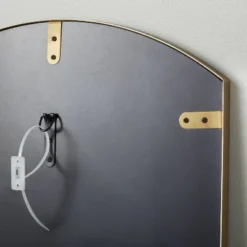 Arched 19"x64" Rectangular Metal Leaning Floor Mirror Brass - Hearth & Hand™ With Magnolia -Safavieh Outlet Store GUEST f28ffd4f e41e 45ca b5e1 063a548aca22