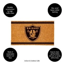 Evergreen Las Vegas Raiders Logo Turf Mat, Brown- 28 X 16 Inches Indoor Outdoor Doormat 8 Evergreen Las Vegas Raiders Logo Turf Mat, Brown- 28 X 16 Inches Indoor Outdoor Doormat -Safavieh Outlet Store GUEST f5f92783 f8a4 480c a163 8bc94c2d86c6