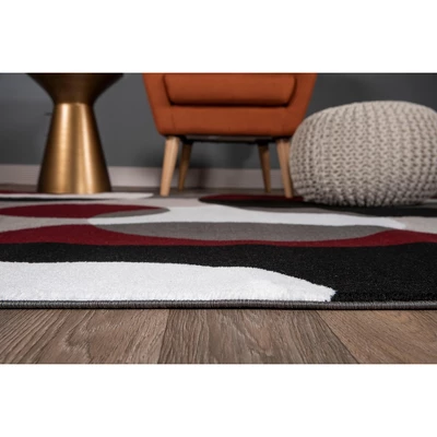 World Rug Gallery Modern Geometric Area Rug 6 World Rug Gallery Modern Geometric Area Rug - Image 6