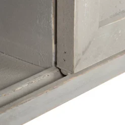 Decorative Wood Wall Storage Cabinet With 2 Sliding Barn Doors Rustic Gray - Kate & Laurel All Things Decor -Safavieh Outlet Store GUEST faeab0c5 b391 4e78 86d9 a578d12751fa