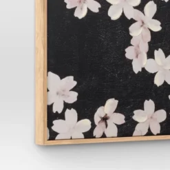 30" X 36" Ditsy Floral Framed Canvas Natural - Threshold™ -Safavieh Outlet Store GUEST fb2a43f4 6380 450f 8aca e6e88d678e29