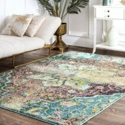 NuLOOM Santos Floral Medallion Area Rug