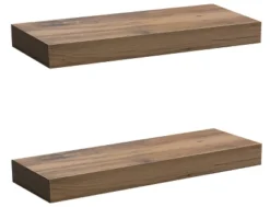 Sorbus Rustic Wood Coastal Beach Style Hanging Rectangle Wall Shelves -Safavieh Outlet Store GUEST fcad7462 2d3f 44fc 9945 a0dea54e16ce