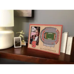 4" X 6" NCAA NC State Wolfpack 3D StadiumViews Picture Frame