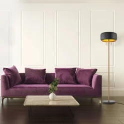 Globe Electric 2 Light Metallic Dark Gray Floor Lamp - Novogratz X Globe -Safavieh Outlet Store GUEST fd18e4c8 2991 4644 b2b3 18c983a3e6a0