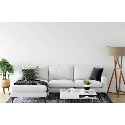 16"x16" Cat Clowder Print Square Throw Pillow Sage Green - E By Design 2 16"x16" Cat Clowder Print Square Throw Pillow Sage Green - E By Design - Image 2