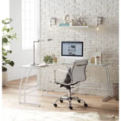 Possini Euro Design Eliptik Modern Desk Table Lamp 24 1/2" High Satin Nickel LED Swing Arm Adjustable Height For Bedroom Living Room Nightstand Office -Safavieh Outlet Store GUEST ff49582f 0946 47f2 a027 57a00b2a34f9